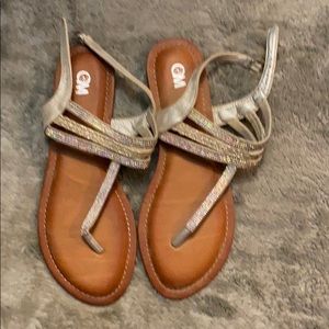 Sparkly sandals
